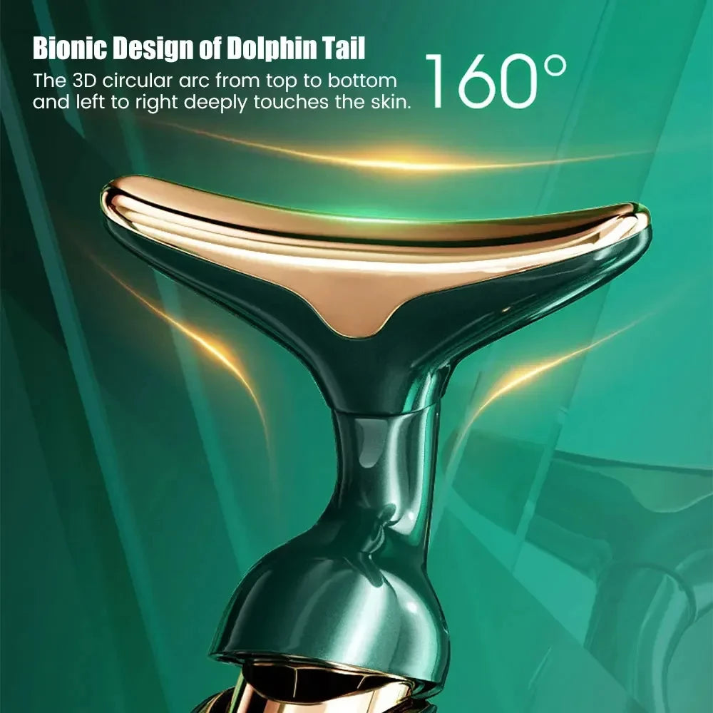 Wowly SkinLift 3-en-1 – Appareil Raffermissant Visage, Cou & Yeux | Anti-Rides & Lifting Instantané