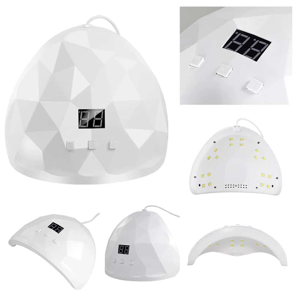 Lampe UV LED Manucure — Séchage Rapide Gel & Semi-Permanent (Détection Automatique)