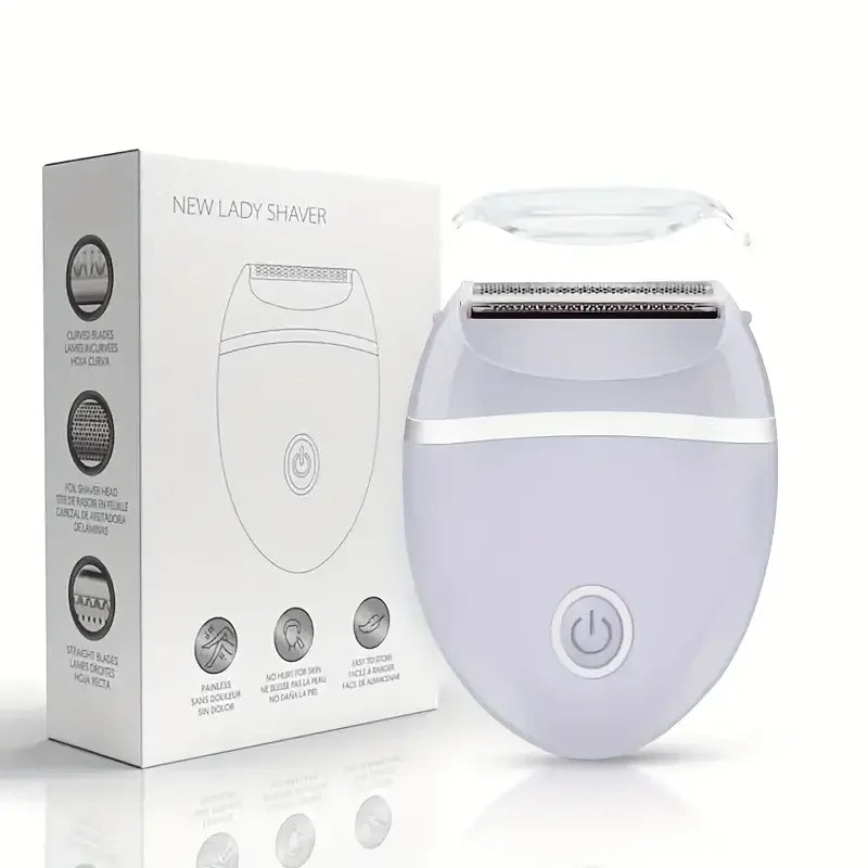 Wowly Smooth™ – Rasoir électrique féminin étanche, pour corps et maillot 💧✨